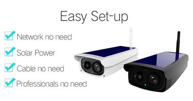 CCTV a distanza in tempo reale del citofono di voce della batteria di energia solare della videocamera di sicurezza di 1080P Wifi video