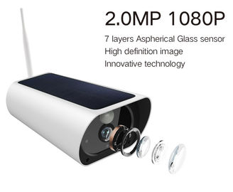 Sensore della batteria 1080P COMS di distanza 850nm IR Ray Wifi Security Camera Solar di notte