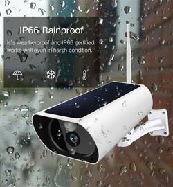 Sensore della batteria 1080P COMS di distanza 850nm IR Ray Wifi Security Camera Solar di notte