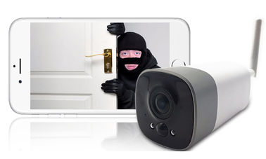 PIR Alarm Wireless Ip Camera, sistemi domestici senza fili 1080p HD della videocamera di sicurezza