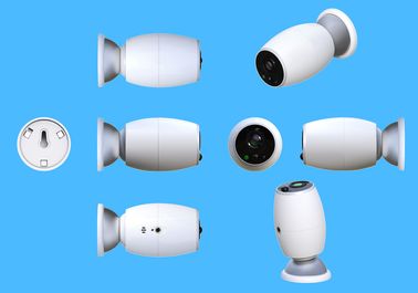 Risoluzione della batteria ricaricabile 1080*720 della videocamera di sicurezza di Wifi di sorveglianza