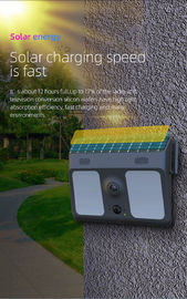 La macchina fotografica solare di Wifi di sorveglianza con individua il moto 1080P Pir Light Camera With Remove che il controllo sostiene lo stoccaggio massimo 64GB