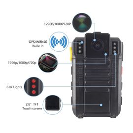 4G Android Police se visione notturna video durare della fotocamera tascabile del corpo per i civili