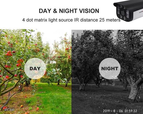 2020 macchina fotografica solare senza fili alimentata solare impermeabile di PIR Starlight GSM LTE 4G della videocamera di sicurezza della batteria IP67 con SIM Card