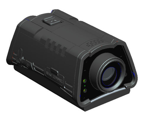 supporto del dispositivo di Interlligent della macchina fotografica della registrazione doppia 4G sul casco di sicurezza