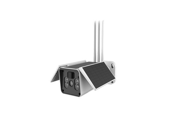 Videocamera di sicurezza all'aperto solare di IR Wifi IP66 con l'agente investigativo di moto