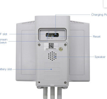 Macchina fotografica della batteria solare di Live Streaming Monitor HD 4G