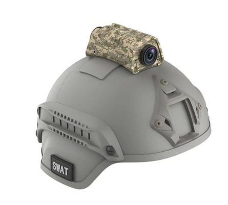 La Doppio-lente tattica militare rovesciata H.265 HDMI della macchina fotografica del casco di sicurezza impermeabilizza
