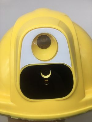 Casco della costruzione con la video GPS DVR 10Meters versione di notte della macchina fotografica 4G