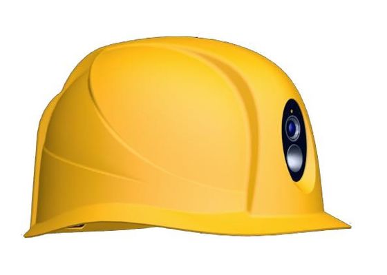 Macchina fotografica del casco per il casco astuto elettrico del minatore della costruzione di sicurezza proteggere