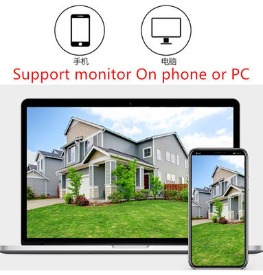 Macchina fotografica ricaricabile di plastica del IP di IP66 12000mAh 0.75W WIFI