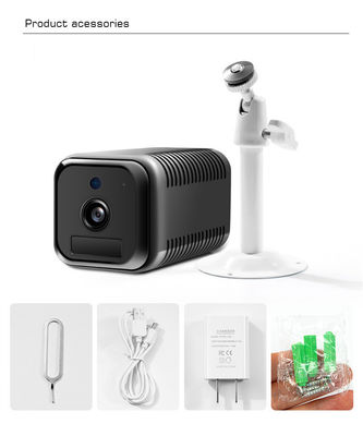 macchina fotografica del CCTV della videocamera di sicurezza 1920x1080 CMOS Wifi di 0.75W 6200MAh 4G Wifi