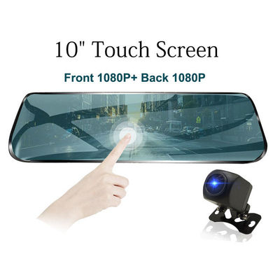 Tocco a 10 pollici che scorre la macchina fotografica 1080P del un poco dell'automobile dello specchietto retrovisore
