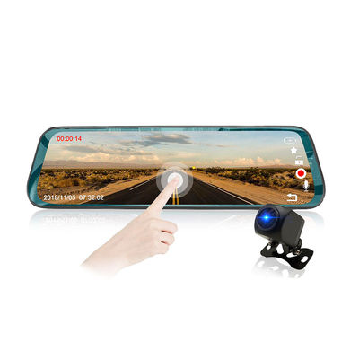 Tocco a 10 pollici che scorre la macchina fotografica 1080P del un poco dell'automobile dello specchietto retrovisore