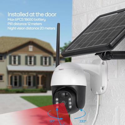 Macchina fotografica impermeabile IP66 della macchina fotografica all'aperto solare del sistema di sicurezza 4G per il cortile