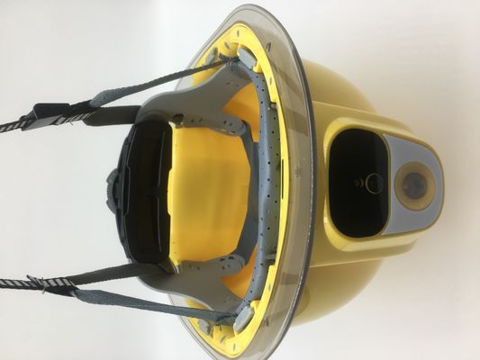 Il casco di sicurezza della macchina fotografica del casco della costruzione 4G impermeabilizza costruito nella scheda di memoria 32gb verso l'esterno la macchina fotografica del casco della porta