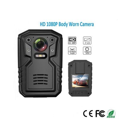 macchina fotografica del corpo della polizia di 1080P QHD costruita nella video audio immagine record 32GB