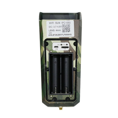 macchina fotografica 1.5W del IP di 4G 2MP 1080P PIR Rechargeable Battery
