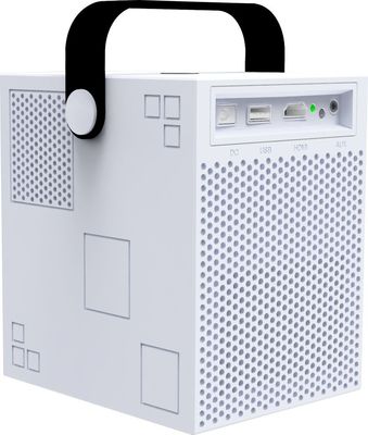 FCC di Mali400 MP2 50000H LED Mini Portable Projector Bluetooth 4,0