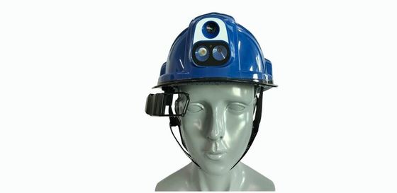 luce principale GPS di misurazione di Android 7.1Bluetooth4.0 della macchina fotografica del casco di temperatura astuta 4G