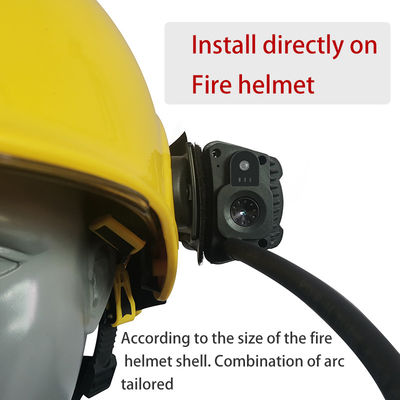 Luce principale video registrazione di Wifi GPS di rilevazione del Multi-gas della macchina fotografica del casco dell'abete di sicurezza 4G