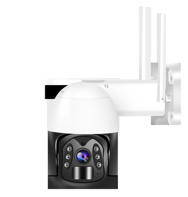 Infrarosso di visione notturna 2.0MP 200W 850nm della macchina fotografica della cupola 4G PTZ della batteria al litio di NTC