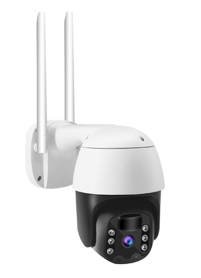 Visione notturna 1080P H264 H265 5W della videocamera di sicurezza di INCLINAZIONE PTZ della PENTOLA solare