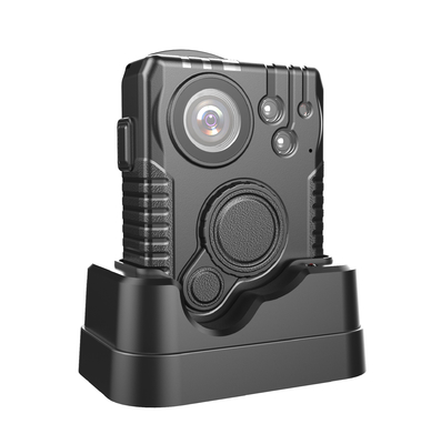 Luce consumata 3200mAH di IR del nero di Onvif di risoluzione della macchina fotografica HD della polizia della rete IP67
