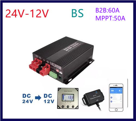 regolatore solare della tassa del caricabatteria del GEL 18mA 24VDC MPPT Bluetooth 50A