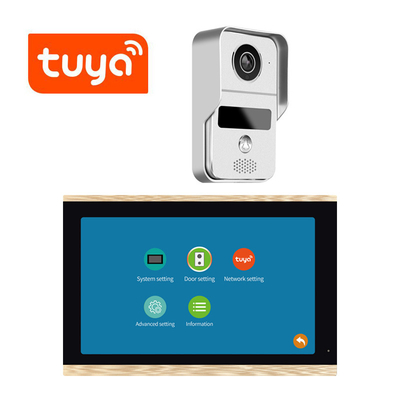 Video visione notturna senza fili a 10 pollici del App del campanello 1080p Tuya
