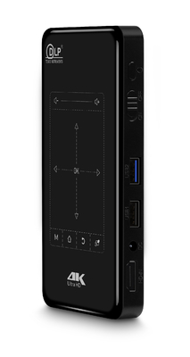 Mini proiettore portatile della tasca del DLP 4K che decodifica controllo di IR di playback 3D