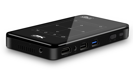 Mini proiettore portatile della tasca del DLP 4K che decodifica controllo di IR di playback 3D
