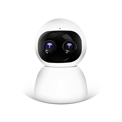 Macchina fotografica bidirezionale del IP del citofono 1080P PTZ WIFI di voce della videosorveglianza binoculare di PTZ