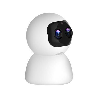riconoscimento di fronte doppio di visione notturna della macchina fotografica del CCTV della lente della casa di 1080P WIFI
