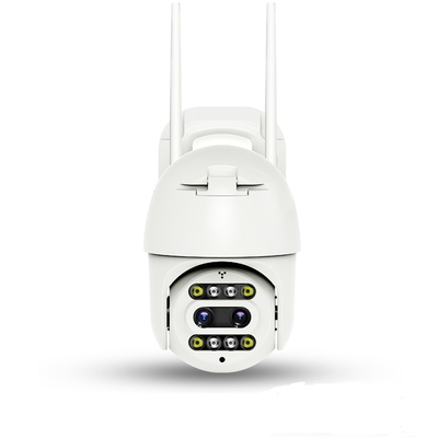 La cupola binoculare della videocamera di sicurezza di 2.0MP 4G Wifi modella la visione notturna di DC12V 2A