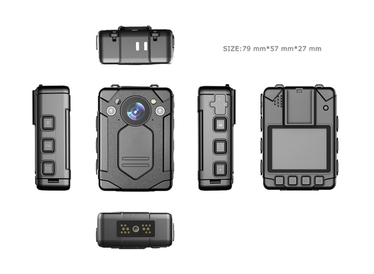 macchina fotografica portatile del corpo di memoria della macchina fotografica 32G del corpo di applicazione di legge 1080P con audio registrazione
