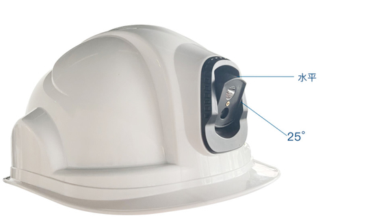 4G GPS Wifi Live Stream Safety Helmet Camera per il cantiere estraente