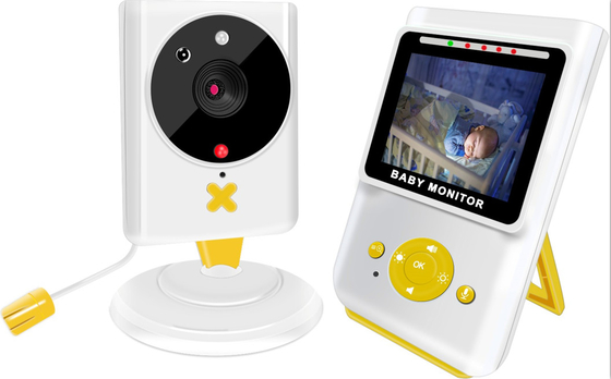 Trasmissione interurbana di visione notturna del bambino del monitor dell'esposizione senza fili a 2,4 pollici di sostegno TV