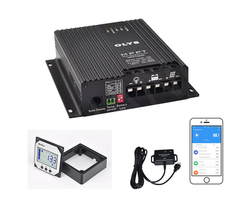 regolatore solare automatico della tassa del caricabatteria di CC dell'identificazione 20A di 12V 24V MPPT