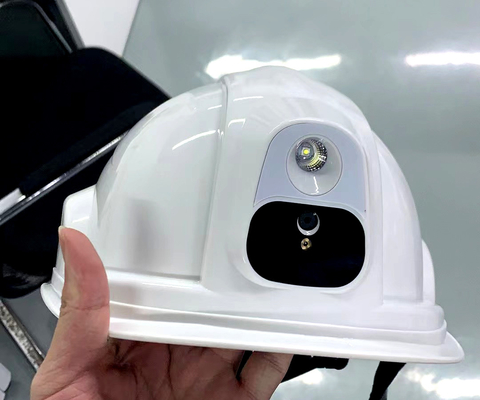 macchina fotografica Live Streaming 2MP Outdoor Helmet Camera del casco di sicurezza 4G