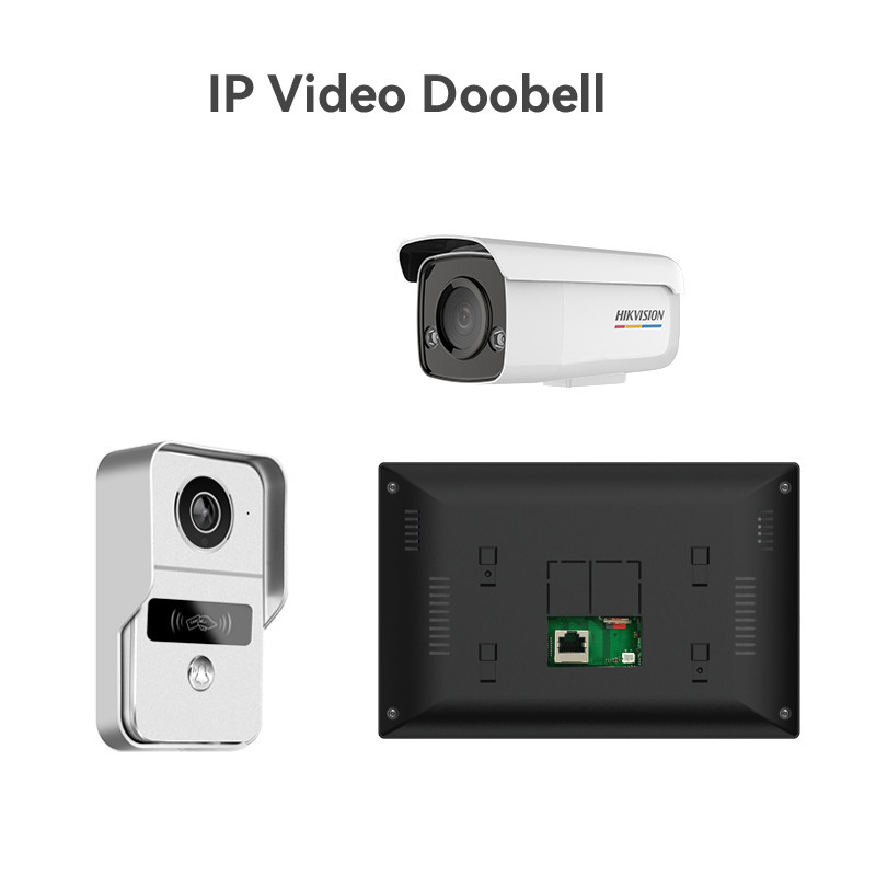 166° angolo di visione tutto nero/argento WIFI video campanello 8 mesi Stand by H.264 formato codificato