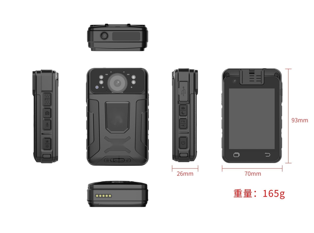 1080P 4G Camera Corporea Con GPS E Lenti Wide Angle A 120 Gradi Con IP66