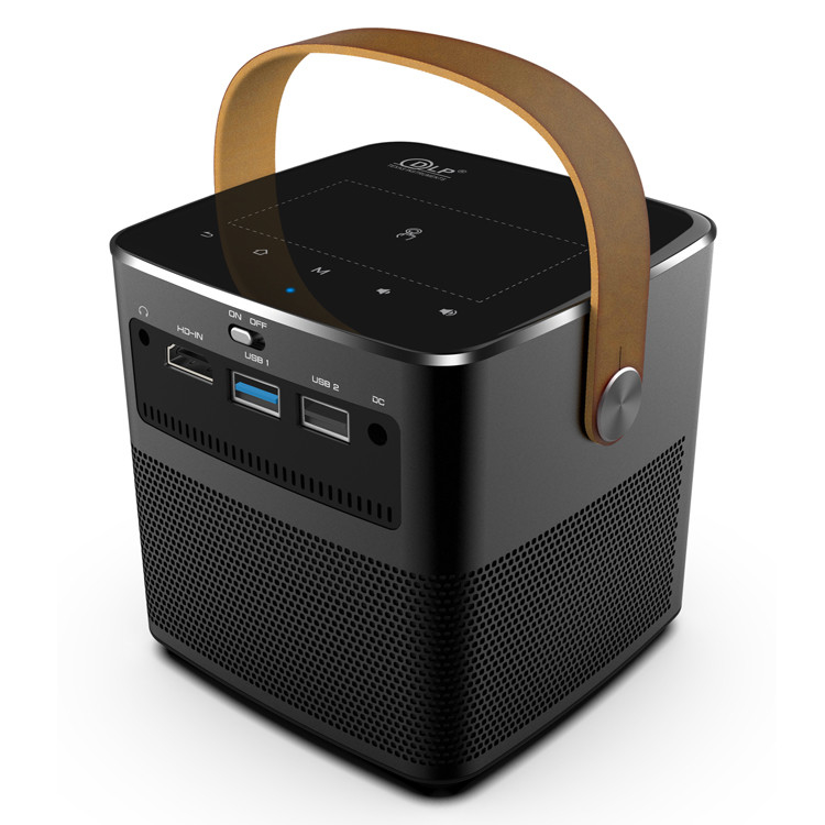 Home Theater DLP Mini Projector con luce di proiezione e LED Osram 500 1 Contrasto luminoso