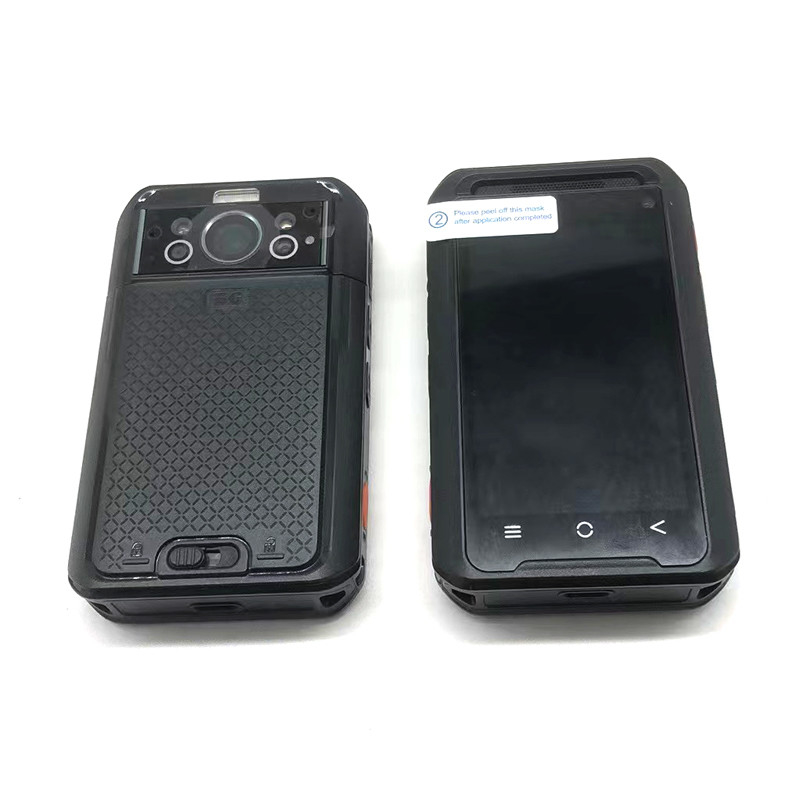 Registrazione audio Fotocamere indossabili della polizia da 32 GB con GPS e Bluetooth Software CMSV6