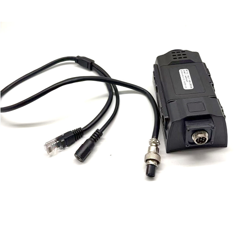 GB28181 Camera casco di sicurezza Wifi a cavo Ethernet RJ45 supportata con modalità regolabili e raggio di messa a fuoco di 0,5 metri Infinity