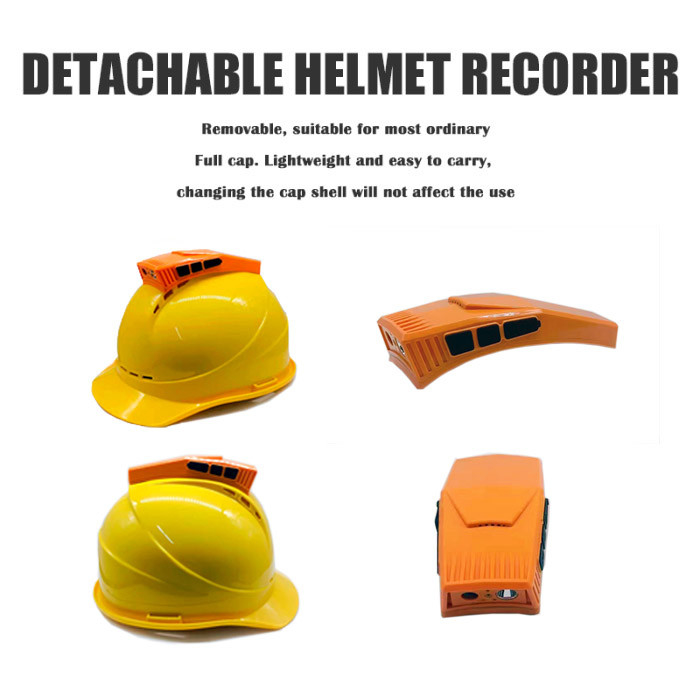 Split 4G Multi-Function Mini Portable Helmet Camera 1080P 30fps/720 30fps Format MP4 Rapporto segnale/rumore 42db AGC OFF