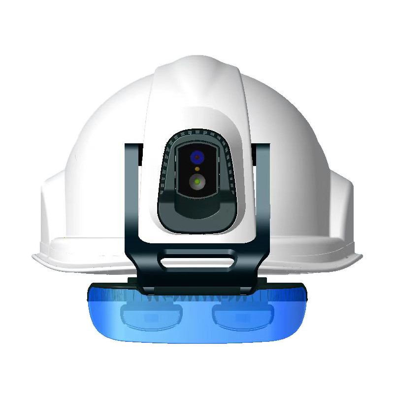 Casco AR di realtà aumentata AI PS Live Video Geo-Fencing EIS Sito di costruzione di trasmissione wireless