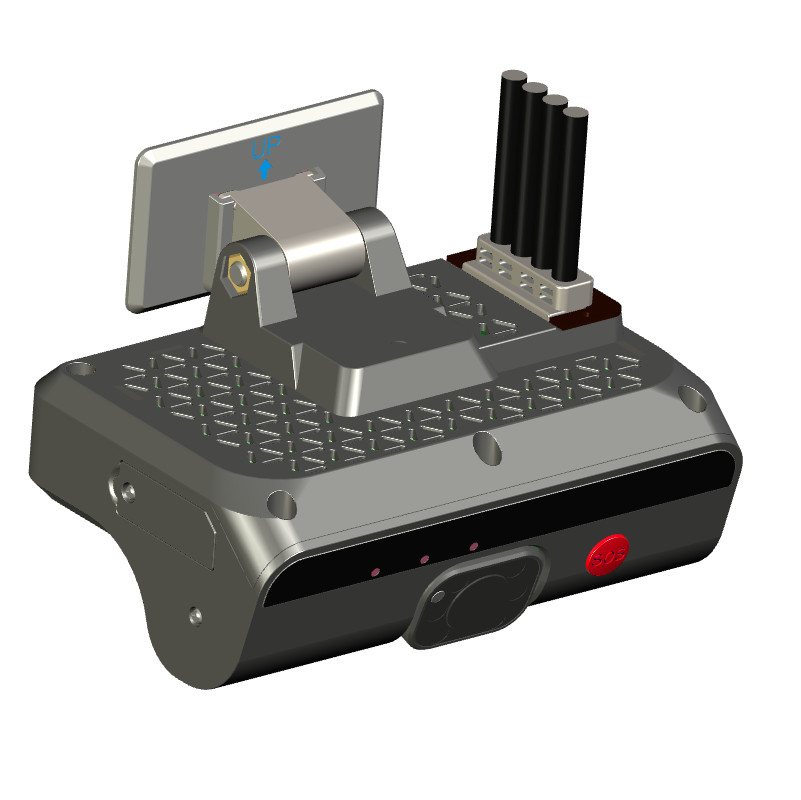 4G Dashboard Dual Camera AI ADAS DMS Riconoscimento facciale del guidatore con compressione video H.264/H.265