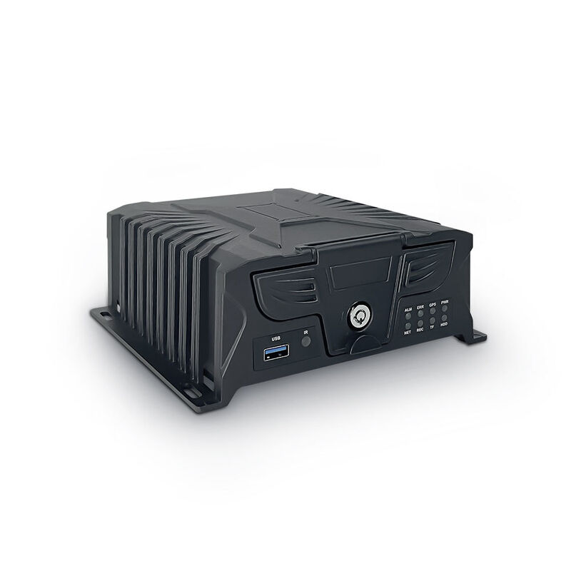 Sistema di sorveglianza mobile DVR 4G con supporto per HDD, SSD e scheda TF, connettore per aviazione e consumo