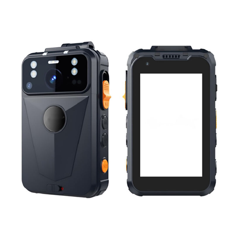 5G 4K 3,1 pollici Bodycam Android 13 System PTT Intercom Recorder